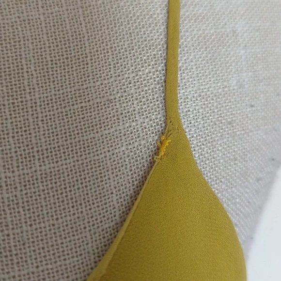 Ixiah Mustard Maxi Dress with Lace Accents - Picture 10 of 10